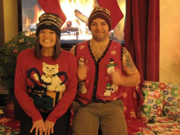 Submitted by: Lisa Bertuzzi of Monroe, N.Y. "So excited for Christmas!"