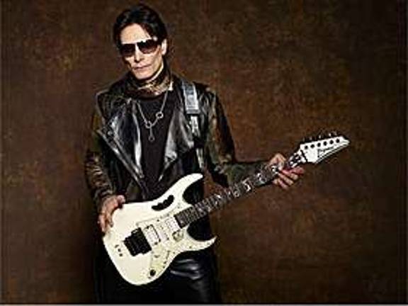 Guitar great Steve Vai at Mayo Art Center