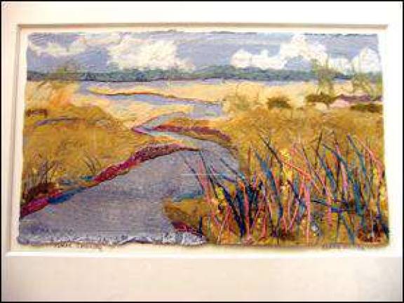 Nancy Virbila's art is featured at Lake Mohawk Drue Chryst Gallery