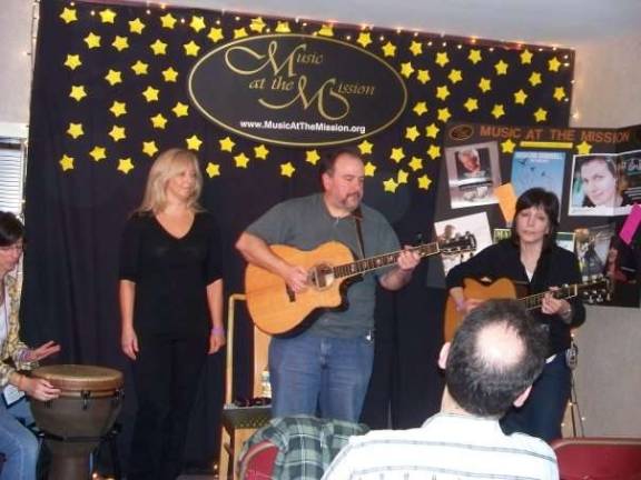 Source: Facebook Sara Gallmann, Gary Hagen and Loretta Hagen are seen here at a North East Region Folk Alliance event back in 2009.