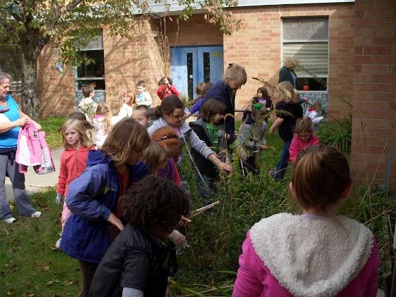 Maple Road School Garden produces edible donations for St.Peter’s Orphanage