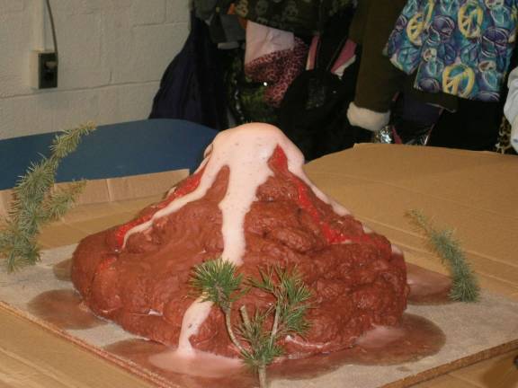 Volcanos are erupting at Marshall Hill