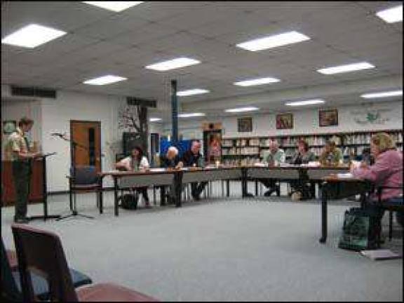 Ben Osborne starts Eagle Scout project at Macopin School