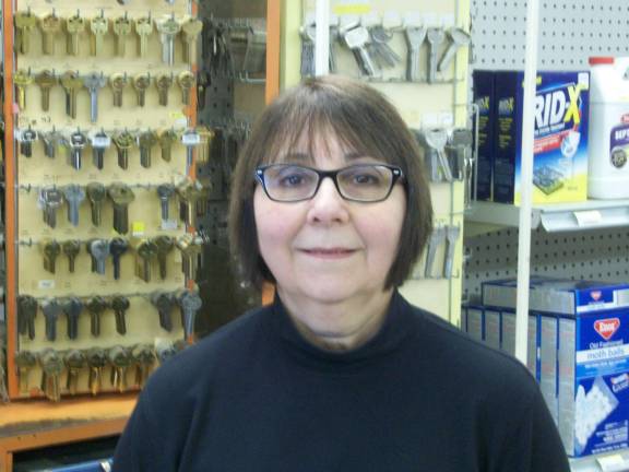 Joanne Woods is the owner of Stegele West Milford Hardware.