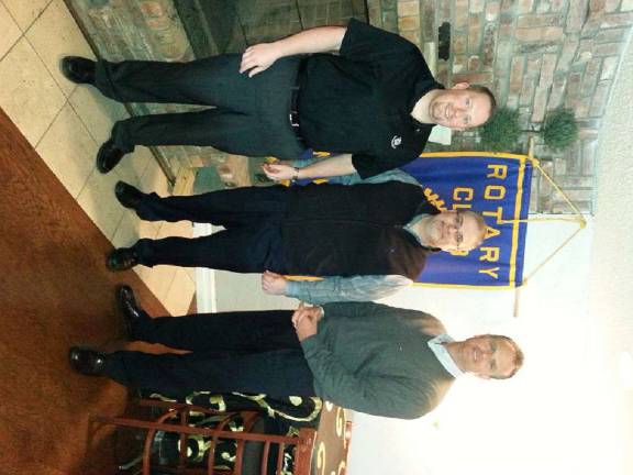 Rotary welcomes a familiar face
