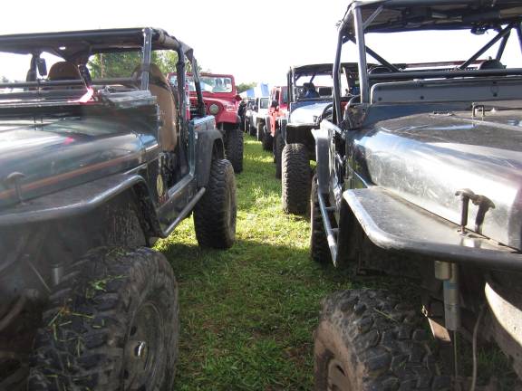 A fun day of four wheeling for veterans