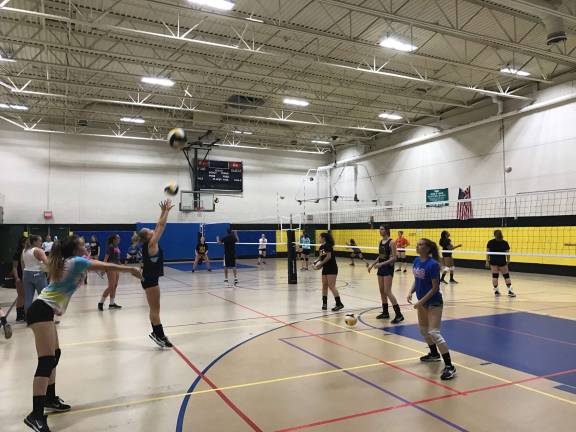 PHOTO PROVIDED The West Milford Recreation Center will soon have new gym floors and bleachers. The work is to be done in the spring.