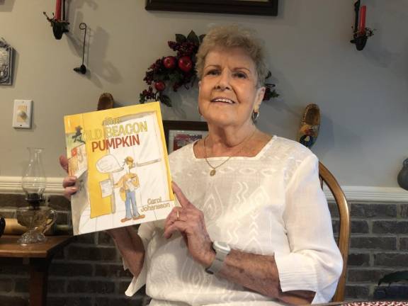 West Milford resident Carol Johansson had the idea for her children’s book many years ago. (Photo by Kathy Shwiff)