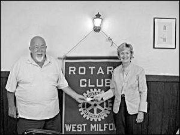 Rotarian of the month gives to Pride program