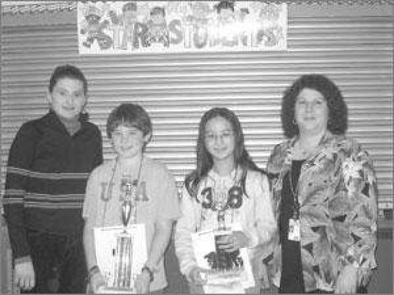 Marshall Hill spelling champs