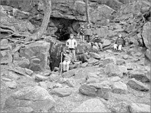 Scouts visit mine