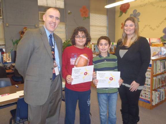 Francesco will represent Maple Road in Geography Bee