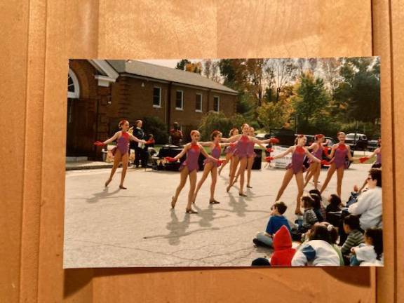 Before the section of Union Valley Road between Marshall Hill Road and Bearfort Road was designated as the Autumn Lights Festival location, smaller versions were held at various places including this one in front of West Milford Town Hall where the New Generation Dance Company is seen performing.