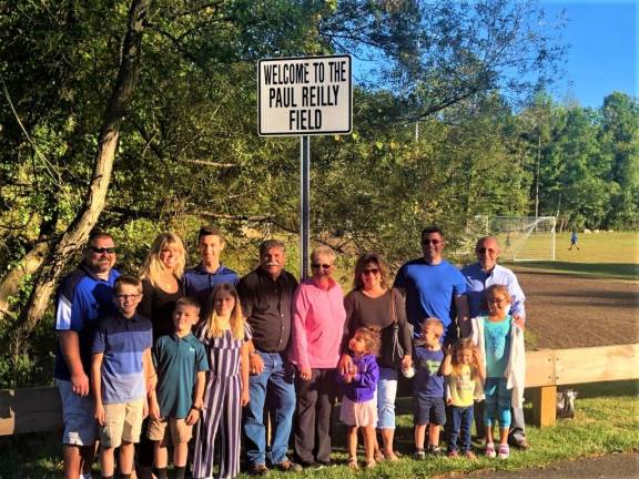 Town opens Nonzenzo Park field named for retiree