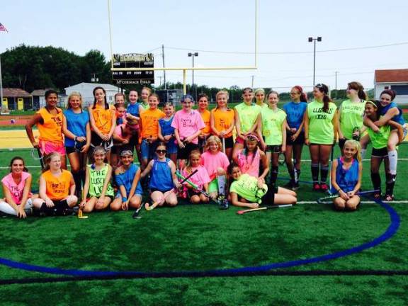 More than 40 girls showed up for the summer camp run by West Milford head coach Krista Rieder Provost.