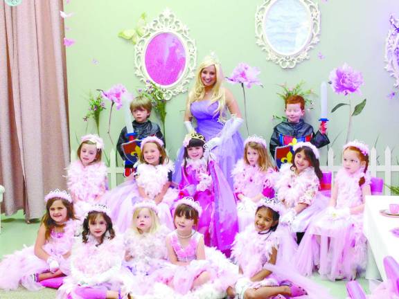 Who doesn't want to be a princess once in a while? Her Royal Highness does dress up parties.