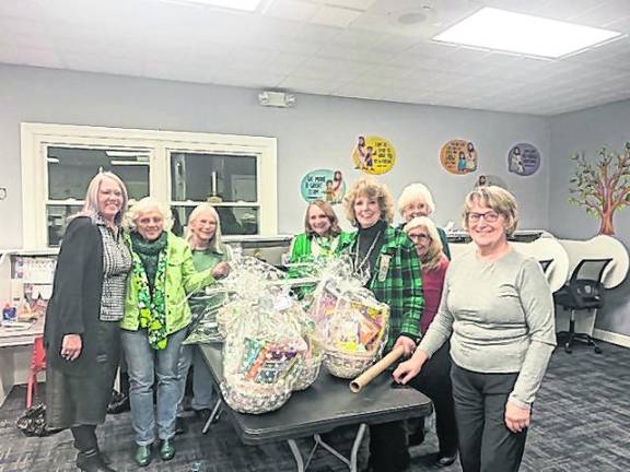 West Milford Woman’s Club donates Easter baskets to local food pantries
