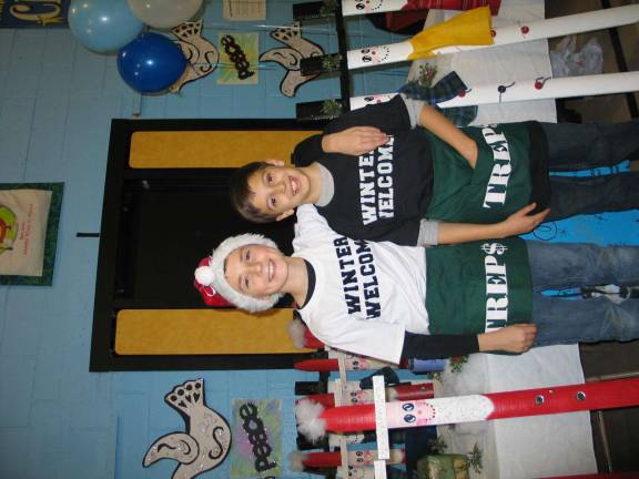 Photo provided Alex, left, and Chris had two very successful TREP$ Marketplace experiences. On top of that, the business partners were featured in the online magazine, Future CEO Stars.