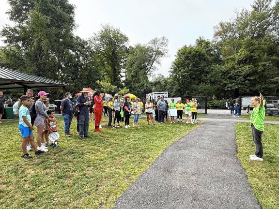 100 join 2nd annual Hike for Healing