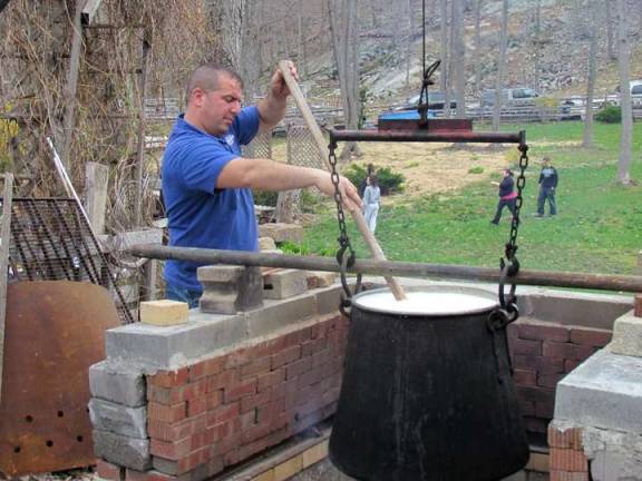 In the kitchen with Lou Signorino