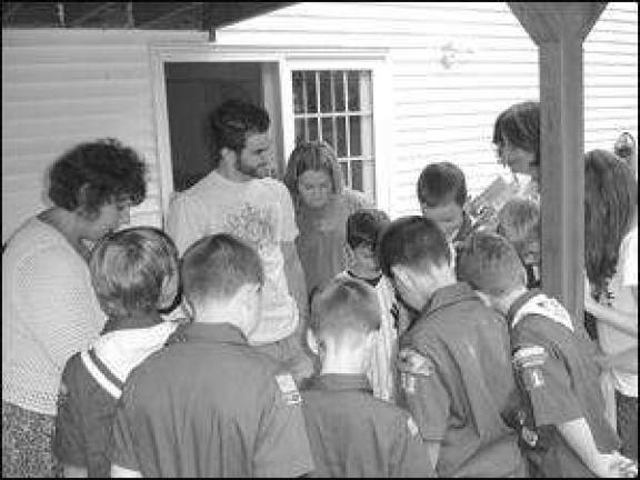 Jungle Josh visits the cub scouts of Pack 51