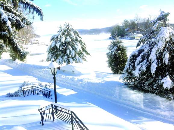 The beautiful side of snow