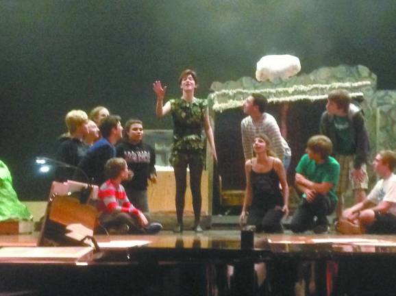 Photo by Rachael Janz "Peter Pan" will be performed next week by the West Milford High School drama club.