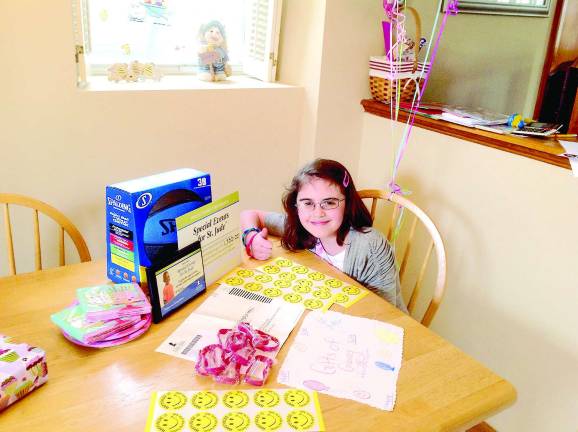 April Roccisano has raised thousands of dollars for St. Jude Childrens Research Hospital in lieu of birthday presents over the pasat two years.