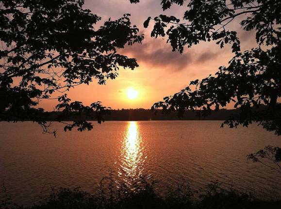 A serene sunset