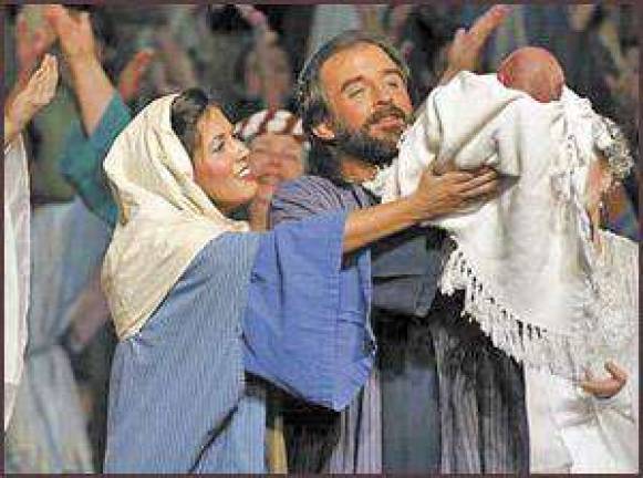 Two from Galilee en route to McNeice Auditorium