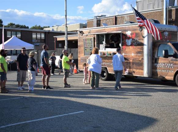 The Angry Archies food truck from Jersey City sold a variety of crab cakes, lobster rolls, chicken sandwiches and more.