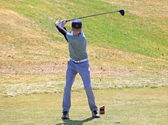 Andrew Finke played on the Wilkes University men’s golf team this spring.