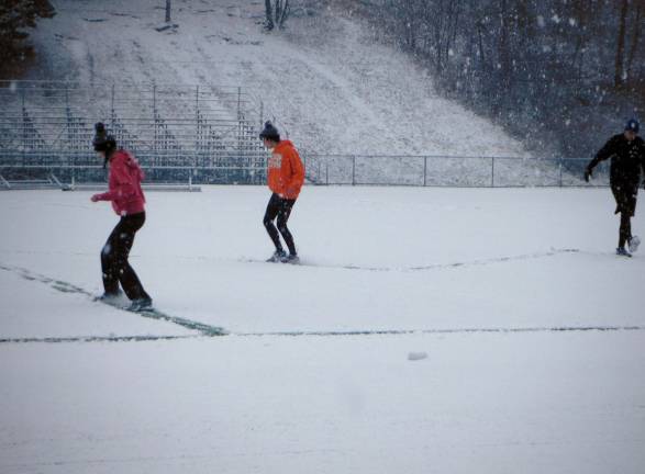 Real winter track