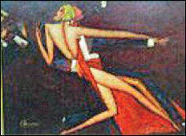 Ukrainian artist's work exhibited at Tranquility Gallery