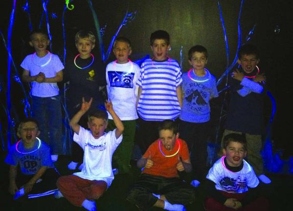 Tiger Scouts Visit GlowHouse Kids