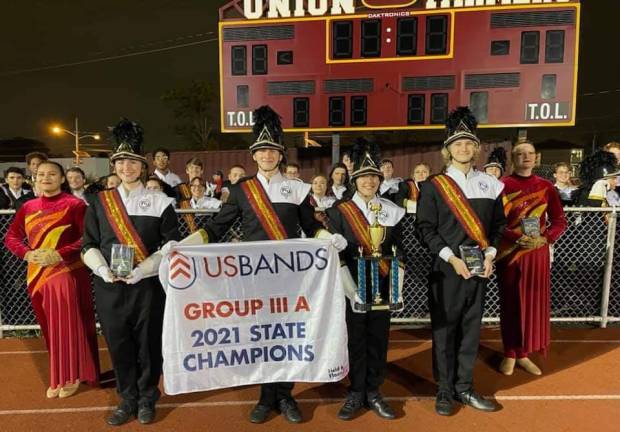 West Milford. The Highlander Marching Band are state champions