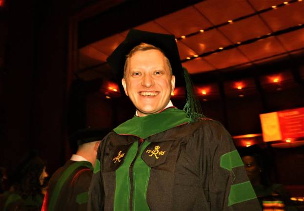 West Milford's Ross Miller graduates from Rutgers New Jersey Medical School in May. submitted photos