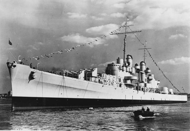 AP file photoThe USS Juneau was sunk in WW II with a West Milford resident on board. It has been found at the bottom of the Pacific.
