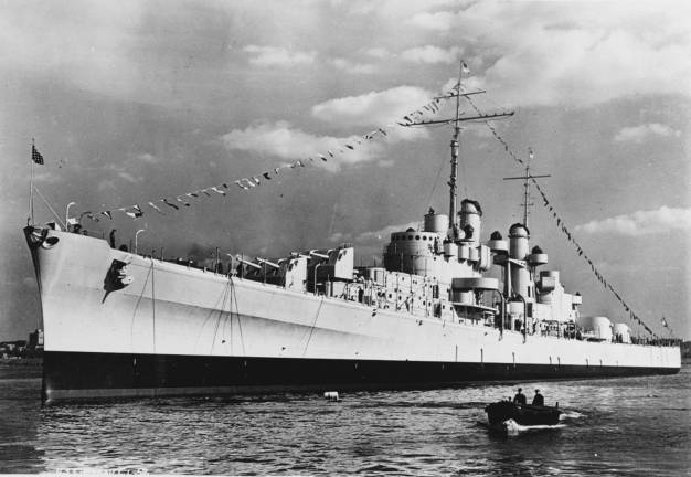 AP file photoThe USS Juneau was sunk in WW II with a West Milford resident on board. It has been found at the bottom of the Pacific.