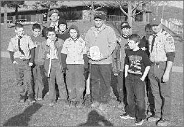 Local scouts at Klondike Derby 2006