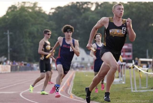 Wyatt Space was a four-year track and cross country athlete at West Milford High School. (Photo provided)