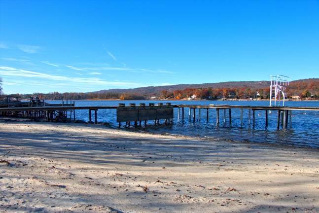 Photo by Don Webb The view from Awosting.
