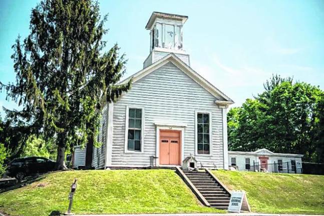 The United Methodist Church at Newfoundland is shown.