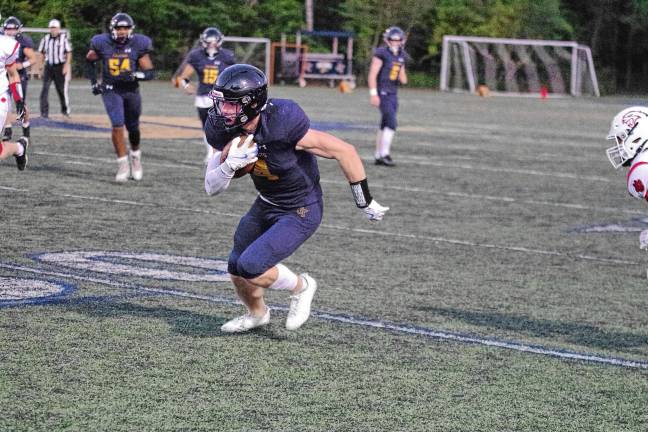 Jefferson wideout Jason Post made four touchdowns in the Falcons’ first victory of the season.