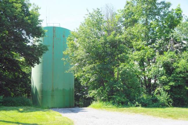 Where in West Milford? West Milford water tower, behind Echo Lake Church, Macopin Rd.