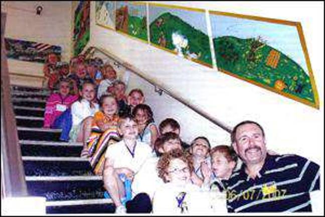 Former board president creates mural for Vermont Department of Education