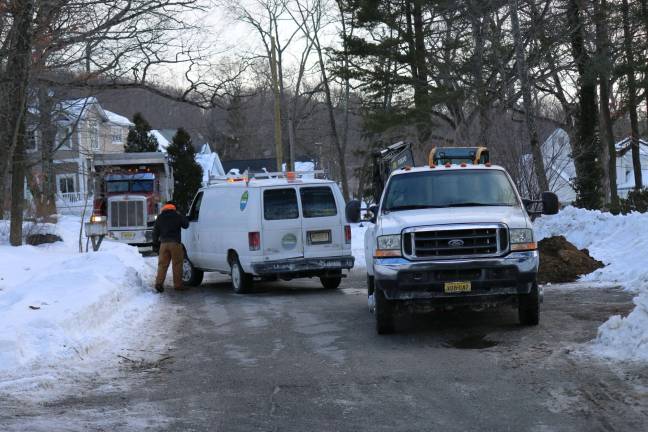 The West Milford MUA looked for a major leak iin Awosting starting last Thursday, Feb. 19. As of Tuesday the leak has not been found.