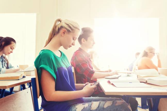 Survey: Should student cell phones be banned in school?
