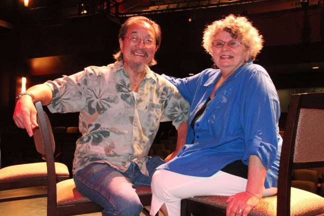 Photo Credit Pat Lanciano Randal Duk Kim (left) and Anne Occhiogrosso.