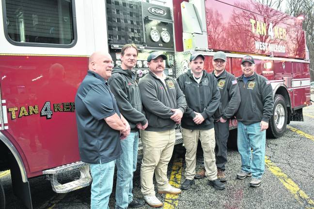 Company 4's Truck Committee planned and designed the new apparatus, along with period and final inspections.